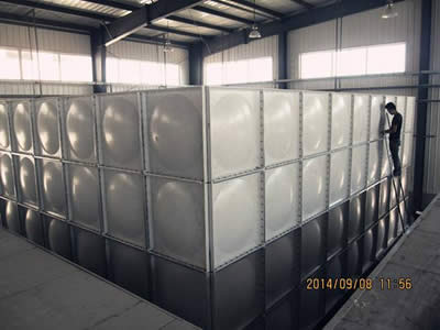 洋浦经济开发区玻璃钢拼装水箱